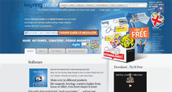 Desktop Screenshot of keyring-creator.co.uk