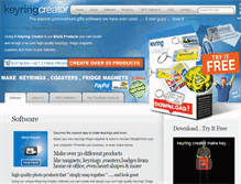 Tablet Screenshot of keyring-creator.co.uk